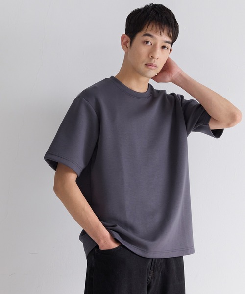 coca(coca)(コカ)の「ユニセックス ソフトジャージートップス(Tシャツ/カットソー・メンズ・グレイッシュベージュ/チャコール/ホワイト/ライトブルー・XL/M/L/2XL)」の8枚目の写真