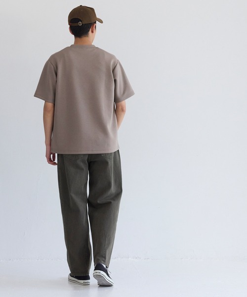 coca(coca)(コカ)の「ユニセックス ソフトジャージートップス(Tシャツ/カットソー・メンズ・グレイッシュベージュ/チャコール/ホワイト/ライトブルー・XL/M/L/2XL)」の11枚目の写真