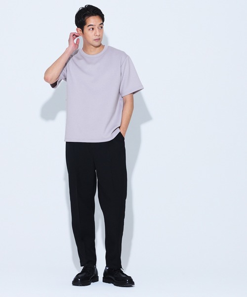 coca(coca)(コカ)の「ユニセックス ソフトジャージートップス(Tシャツ/カットソー・メンズ・グレイッシュベージュ/チャコール/ホワイト/ライトブルー・XL/M/L/2XL)」の22枚目の写真