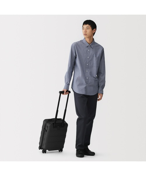 無印良品(ムジルシリョウヒン)の「バーを自由に調節できる ハードキャリーケース(20L)(スーツケース/キャリーバッグ・レディース・ブラック・FREE)」の13枚目の写真