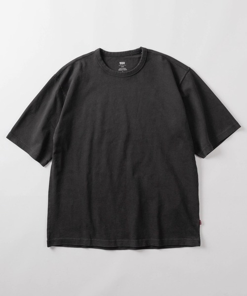 Levi's(リーバイス)の「【74】【Levi’s/リーバイス】ヘビーウェイト ルーズシルエット 無地 クルーネックTシャツ(Tシャツ/カットソー・メンズ・ホワイト/ブラック・M/S/XL/L)」の2枚目の写真