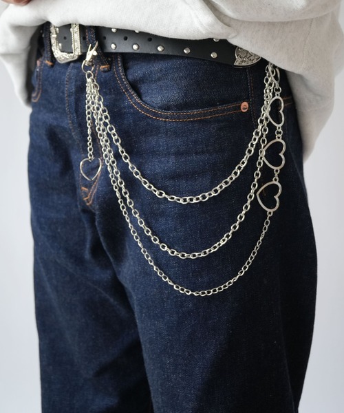 Port(ポート)の「【 Port / ポート 】 ロング デザイン ウォレットチェーン / パンツチェーン(ウォレットチェーン・レディース・シルバー系その他/シルバー系その他4/シルバー系その他2/シルバー/シルバー系その他3・FREE)」の2枚目の写真