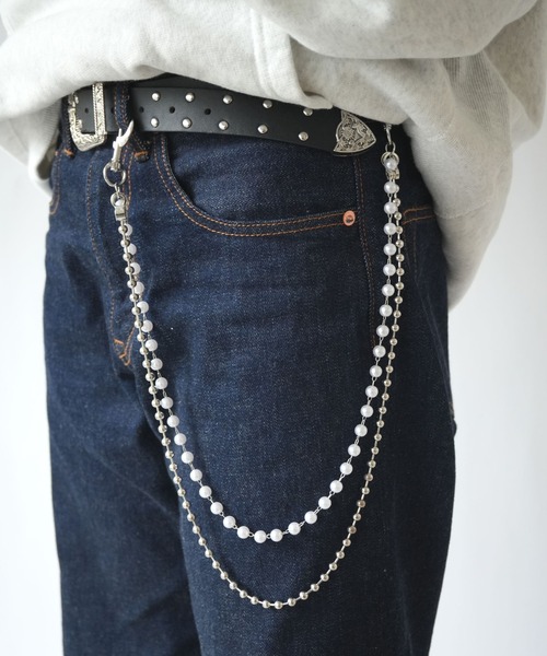 Port(ポート)の「【 Port / ポート 】 ロング デザイン ウォレットチェーン / パンツチェーン(ウォレットチェーン・レディース・シルバー系その他/シルバー系その他4/シルバー系その他2/シルバー/シルバー系その他3・FREE)」の16枚目の写真