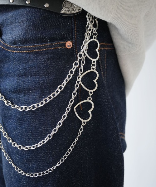 Port(ポート)の「【 Port / ポート 】 ロング デザイン ウォレットチェーン / パンツチェーン(ウォレットチェーン・レディース・シルバー系その他/シルバー系その他4/シルバー系その他2/シルバー/シルバー系その他3・FREE)」の7枚目の写真