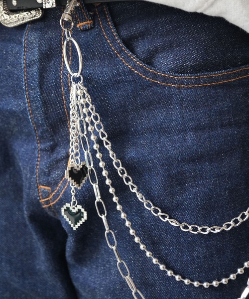 Port(ポート)の「【 Port / ポート 】 ロング デザイン ウォレットチェーン / パンツチェーン(ウォレットチェーン・レディース・シルバー系その他/シルバー系その他4/シルバー系その他2/シルバー/シルバー系その他3・FREE)」の8枚目の写真