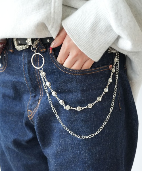 Port(ポート)の「【 Port / ポート 】 ロング デザイン ウォレットチェーン / パンツチェーン(ウォレットチェーン・レディース・シルバー系その他/シルバー系その他4/シルバー系その他2/シルバー/シルバー系その他3・FREE)」の11枚目の写真