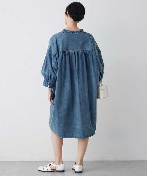 DENIM刺繍チュニックシャツ（シャツ/ブラウス）｜Whim Gazette（ウィム