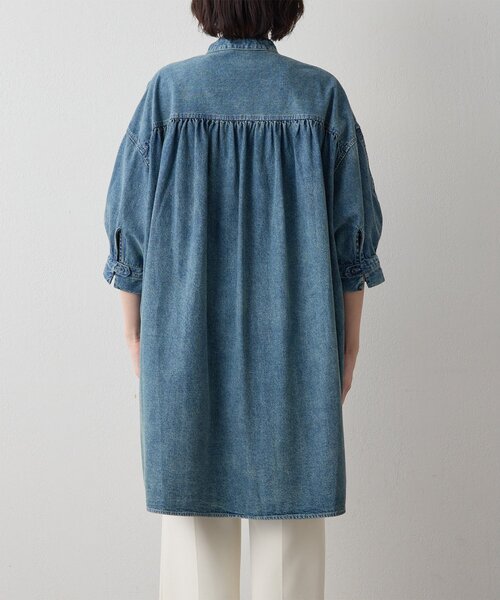 DENIM刺繍チュニックシャツ（シャツ/ブラウス）｜Whim Gazette（ウィム