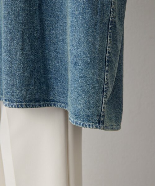 DENIM刺繍チュニックシャツ（シャツ/ブラウス）｜Whim Gazette（ウィム