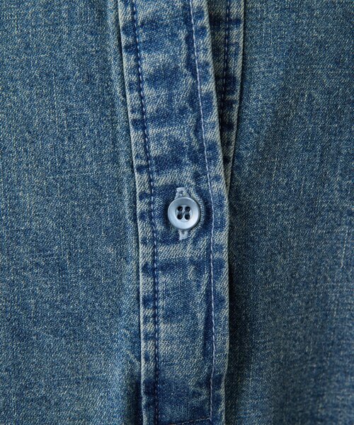 DENIM刺繍チュニックシャツ（シャツ/ブラウス）｜Whim Gazette（ウィム
