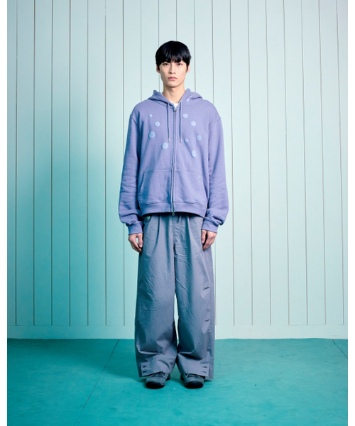 THECOLDESTMOMENT(ザコールデストモーメント)の「TCM dot hooded zip-up (purple)(パーカー・レディース・その他・SMALL/MEDIUM/LARGE)」の6枚目の写真