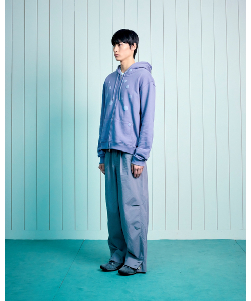 THECOLDESTMOMENT(ザコールデストモーメント)の「TCM dot hooded zip-up (purple)(パーカー・レディース・その他・SMALL/MEDIUM/LARGE)」の7枚目の写真
