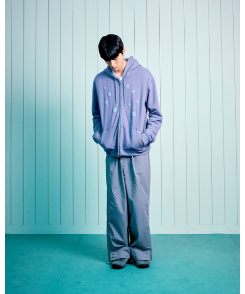 THECOLDESTMOMENT(ザコールデストモーメント)の「TCM dot hooded zip-up (purple)(パーカー・レディース・その他・SMALL/MEDIUM/LARGE)」の9枚目の写真