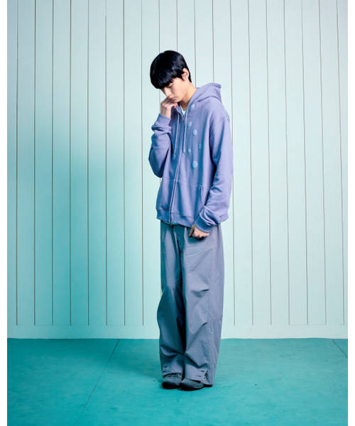 THECOLDESTMOMENT(ザコールデストモーメント)の「TCM dot hooded zip-up (purple)(パーカー・レディース・その他・SMALL/MEDIUM/LARGE)」の10枚目の写真