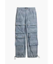 Desigual（デシグアル）の「【Desigual Studio】デニム調 マルチポケット カーゴロングパンツ（カーゴパンツ）」
