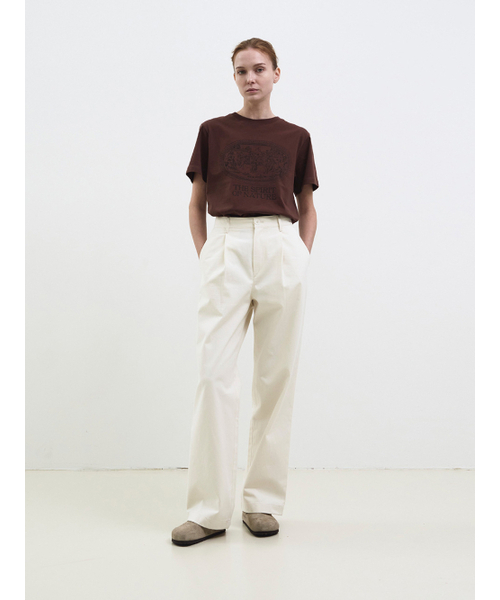WAVE UNION（ウェーブユニオン）の「Nymphs T-shirt brown（Tシャツ/カットソー・レディース・その他・2/1）」の3枚目の写真