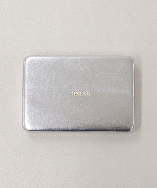 fredy emue（フレディエミュ）の「【JOli JOli/ジョリジョリ】刺しゅうスクエアケース（ポーチ・レディース・ライトブルー/ブラウン/シルバー・FREE）」の13枚目の写真