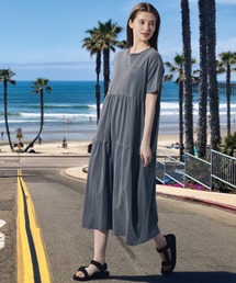 Hurley （ハーレー）の「【Hurley:ハーレー】レディースピグメントロングドレス　ロングワンピース　PIGMENT LONG DRESS（ワンピース）」