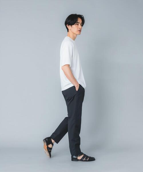 URBAN RESEARCH ROSSO MEN(アーバンリサーチロッソメン)の「『接触冷感/吸水速乾/UVカット』ハイクオリティリラックスフィットTシャツ(Tシャツ/カットソー・メンズ・ネイビー/ライトグレー/ホワイト/ブラック・X-LARGE/LARGE/MEDIUM/SMALL)」の12枚目の写真
