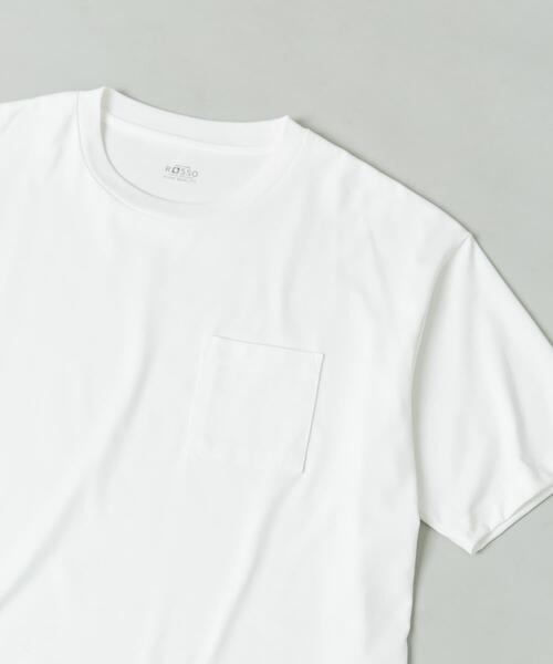 URBAN RESEARCH ROSSO MEN(アーバンリサーチロッソメン)の「『接触冷感/吸水速乾/UVカット』ハイクオリティリラックスフィットTシャツ(Tシャツ/カットソー・メンズ・ネイビー/ライトグレー/ホワイト/ブラック・X-LARGE/LARGE/MEDIUM/SMALL)」の17枚目の写真