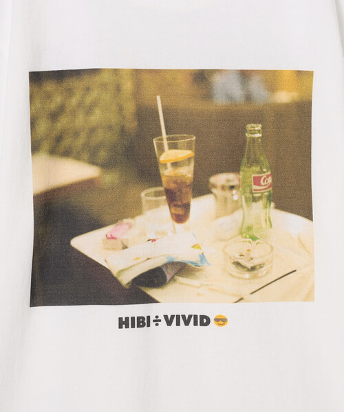 TANGTANG(タンタン)の「TANGTANG | 半袖Tシャツ GASATANG HIBI÷VIVID WOMEN(Tシャツ/カットソー・レディース・ホワイト・S)」の6枚目の写真