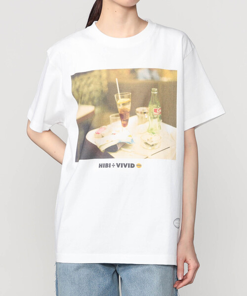 TANGTANG(タンタン)の「TANGTANG | 半袖Tシャツ GASATANG HIBI÷VIVID WOMEN(Tシャツ/カットソー・レディース・ホワイト・S)」の11枚目の写真