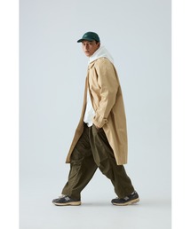 Liberaturs（リベレーター）の「3レイヤーコットンツイルバルマカーンコート / 3Layer Cotton Twill Balmacaan Coat（ステンカラーコート）」