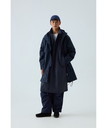 Liberaturs（リベレーター）の「3レイヤーコットンツイルバルマカーンコート / 3Layer Cotton Twill Balmacaan Coat（ステンカラーコート）」