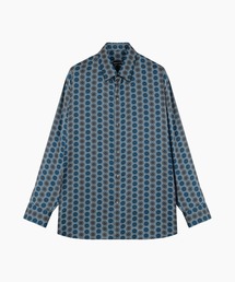 LAD MUSICIAN | SILKY SATIN INKJET OCTAGON BIG SHIRT(シャツ/ブラウス)