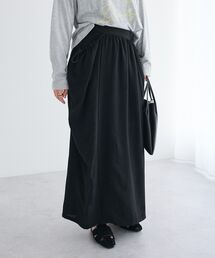 ドレープポケットデザインスカート
