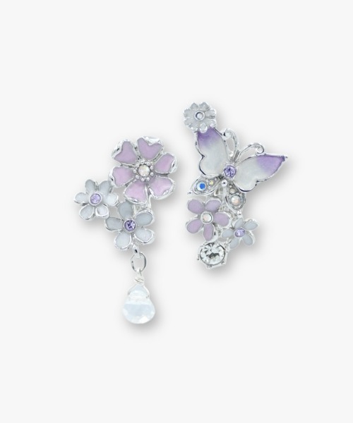 ANNA SUI（アナスイ）の「孔雀の羽モチーフ イヤリング（イヤリング