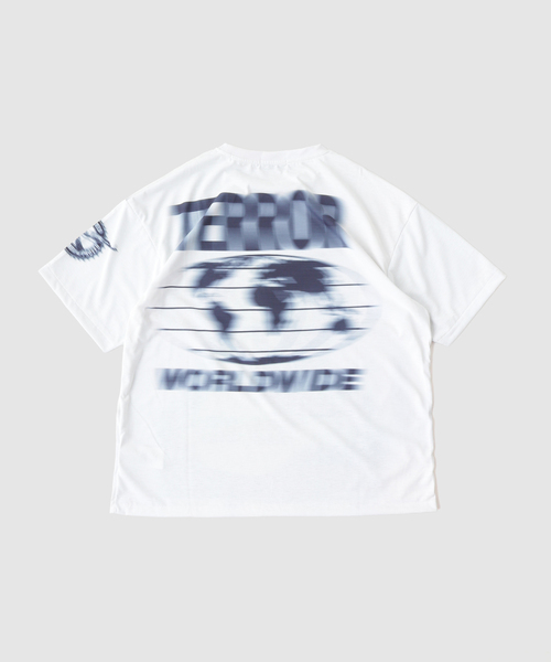 TOLQ（トルク）の「TOLQ / トルク Trompe l'oeil Blurry T-shirts(S/S)（Tシャツ/カットソー・メンズ・ブラック・5/4）」の2枚目の写真