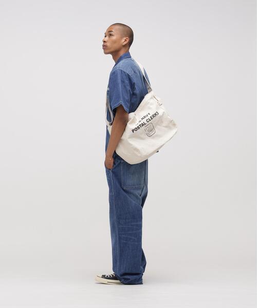 AVIREX（アヴィレックス）の「《AVIREX × UNIVERSAL OVERALL》POSTAL BAG / ポスタルバッグ / アヴィレックス / ユニバーサルオーバーオール（ショルダーバッグ・メンズ・キナリ・F）」の6枚目の写真