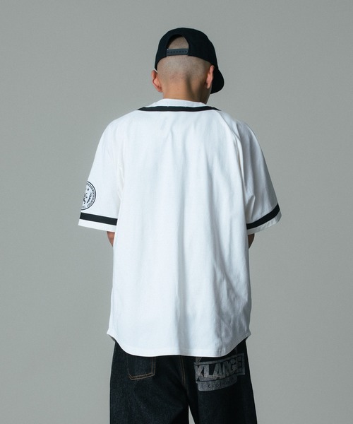 XLARGE(エクストララージ)の「BASEBALL JERSEY(Tシャツ/カットソー・メンズ・ブラック/オフホワイト・S/M/L/XL)」の9枚目の写真