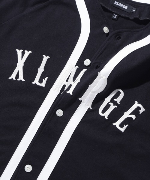 XLARGE(エクストララージ)の「BASEBALL JERSEY(Tシャツ/カットソー・メンズ・ブラック/オフホワイト・S/M/L/XL)」の6枚目の写真
