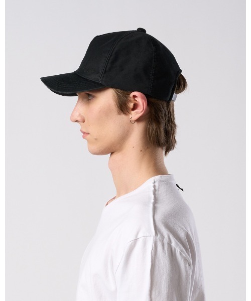 wjk（ダヴルジェイケイ）の「heavy moleskin B.B.cap（キャップ・メンズ・ブラック/ライトカーキ/ネイビー・FREE）」の10枚目の写真