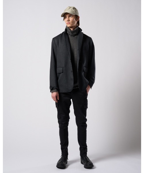 wjk（ダヴルジェイケイ）の「heavy moleskin B.B.cap（キャップ・メンズ・ブラック/ライトカーキ/ネイビー・FREE）」の20枚目の写真