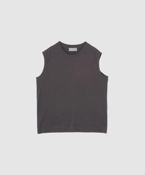 MARGARET HOWELL（マーガレットハウエル）の「PLAIN COTTON JERSEY TOP（Tシャツ/カットソー・レディース・ホワイト/グレー系その他3・2）」の5枚目の写真