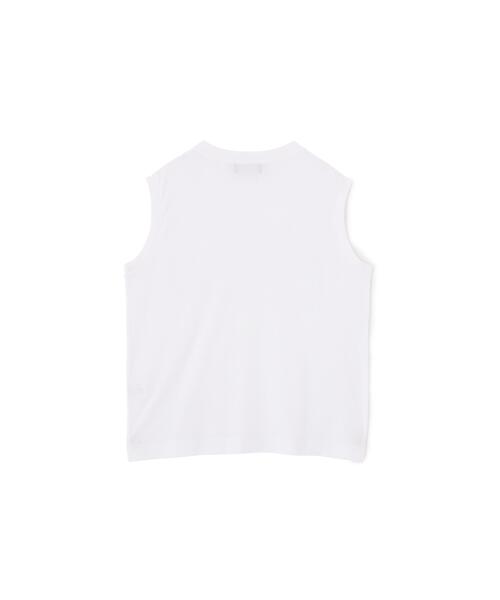 MARGARET HOWELL（マーガレットハウエル）の「PLAIN COTTON JERSEY TOP（Tシャツ/カットソー・レディース・ホワイト/グレー系その他3・2）」の9枚目の写真
