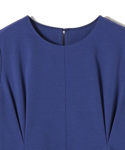 SHIPS(シップス)の「〈手洗い可能〉シルケット ポンチ レース コンビ プルオーバー(Tシャツ/カットソー・レディース・ブルー/ホワイト/ダークグレー・ONE SIZE)」の15枚目の写真
