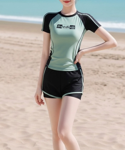 水着・ラッシュガード DarcSport Stage shorts Size28 水着 タンキニ ラッシュガード 4点セット 日焼け対策 体型カバー