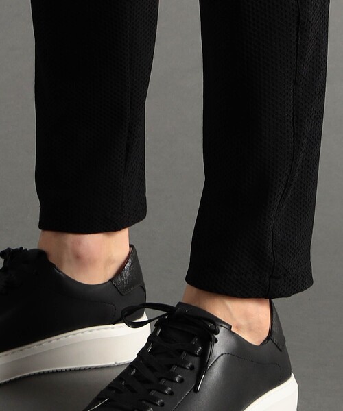 MONSIEUR NICOLE(ムッシュニコル)の「ハニカムニット セットアップパンツ(その他パンツ・メンズ・ベージュ/ブラック・SMALL/MEDIUM/LARGE/X-LARGE)」の6枚目の写真