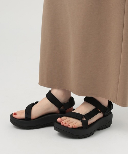Teva(テバ)の「【TEVA(テバ)】HURRICANE XLT2 AMPSOLE(WOMENS)(サンダル・レディース・ブラック/ベージュ・SMALL/MEDIUM)」の2枚目の写真