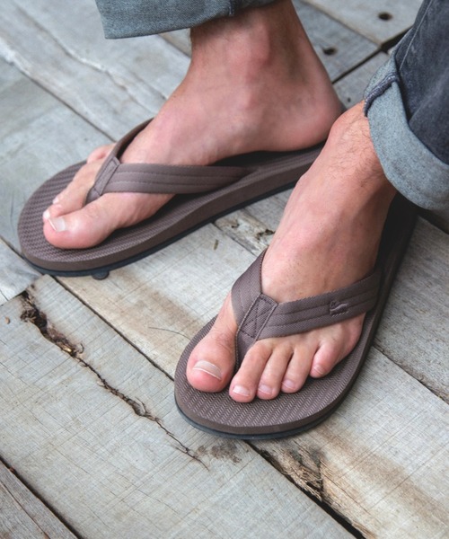 Indosole(インドソール)の「M EASY LIVING FF MSAFLPELSOI(サンダル・メンズ・ブラウン・10/9/7)」の1枚目の写真