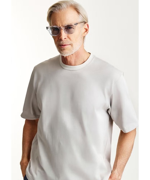 1 piu 1 uguale 3（ウノピゥウノウグァーレトレ）の「S/S CREW-NECK T【LOOSE FIT】（Tシャツ/カットソー・メンズ・グレー/ブラック/ライトベージュ/ホワイト・LARGE）」の16枚目の写真
