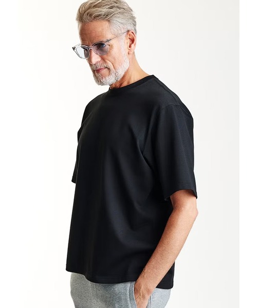 1 piu 1 uguale 3（ウノピゥウノウグァーレトレ）の「S/S CREW-NECK T【LOOSE FIT】（Tシャツ/カットソー・メンズ・グレー/ブラック/ライトベージュ/ホワイト・LARGE）」の21枚目の写真