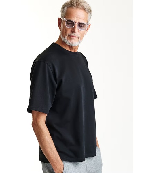 1 piu 1 uguale 3（ウノピゥウノウグァーレトレ）の「S/S CREW-NECK T【LOOSE FIT】（Tシャツ/カットソー・メンズ・グレー/ブラック/ライトベージュ/ホワイト・LARGE）」の20枚目の写真