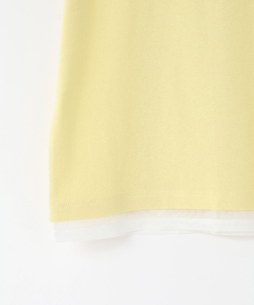 LOWRYS FARM(ローリーズファーム)の「レイヤードハイショクT 748287(Tシャツ/カットソー・レディース・ブラック/アイボリー/ブルー/イエロー・FREE)」の15枚目の写真