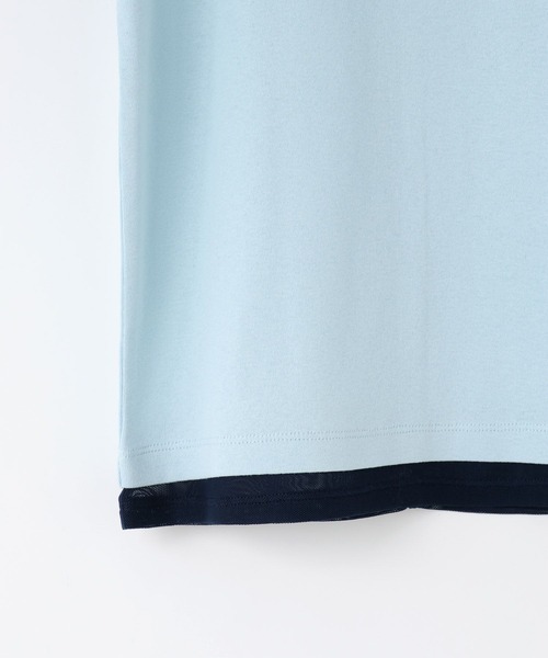 LOWRYS FARM(ローリーズファーム)の「レイヤードハイショクT 748287(Tシャツ/カットソー・レディース・ブラック/アイボリー/ブルー/イエロー・FREE)」の17枚目の写真