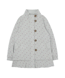 SUNNECT（ソネクト）の「Floral Jersey Coat - Heather Grey（トレンチコート）」